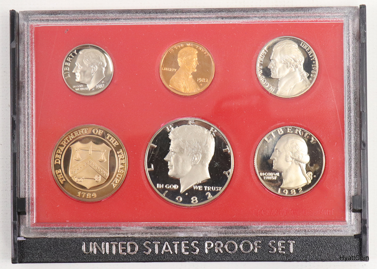1982 US MINT COIN,,,,FROM US PROOF SET