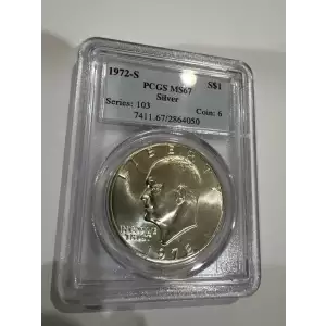 1972-S $1 Silver