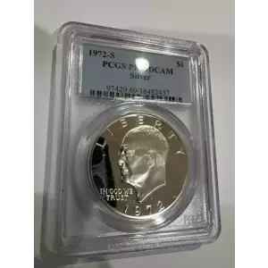 1972-S $1 Silver, DCAM