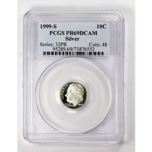 1999-S 10C Silver, DCAM (3)